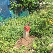 Mốc ranh giới thửa đất